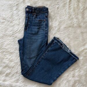 American Eagle Outfitters Super High Rise Flare Jeans Size 6 Short